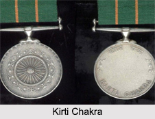 Kirti Chakra, Gallantry Award