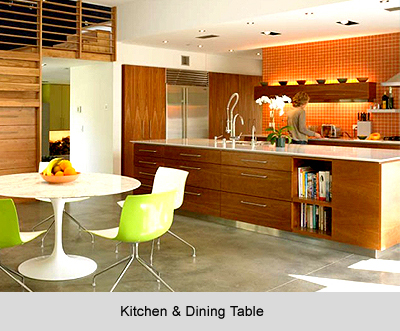 Kitchen and Dining Table, Vastu Shastra