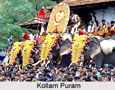 Fairs and festivals of Kollam District , Kerala