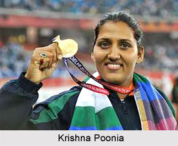 Krishna Poonia, Indian Woman Discus Thrower