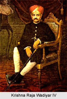 Krishna Raja Wadiyar IV, Maharaja of Mysore