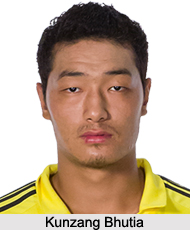 Kunzang Bhutia, Indian Football Player