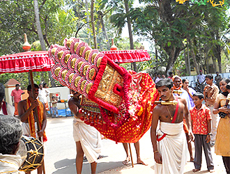 Kuthiyottam, Chettikulangara Bhagavathi Temple