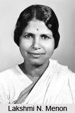 Lakshmi N. Menon , Indian Politician