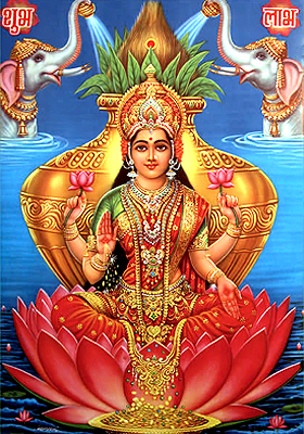 Later history of Goddess Lakshmi