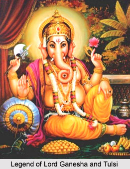 Legend of Lord Ganesha and Tulsi