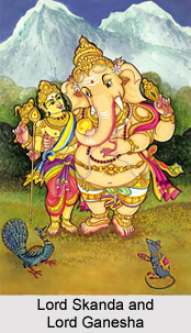 Legend of Lord Ganesha and Skanda