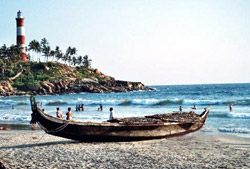 Kovalam - Light house beach