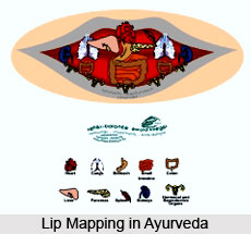 Lip diagnosis in Ayurveda