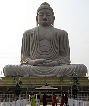 Lord Buddha at Bodh Gaya