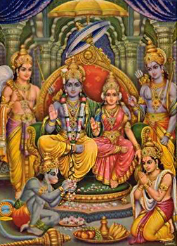 Coronation of Lord Rama