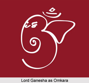 Lord Ganesha as Omkara