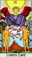 Lovers Card , Tarot Card