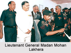 Lieutenant Governor of Pondicherry, Lt Gen MM Lakhera (Retd) going around the Exhibition
