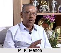 M. K. Menon, Indian Writer