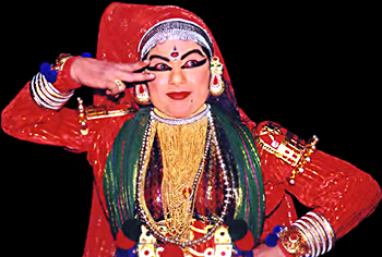 Make-up in Kathakali