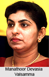 Manathoor Devasia Valsamma , Indian Athlete