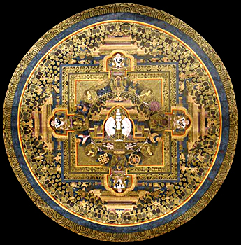 Mandala, Methods In Tantric Buddhism