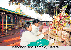 Mandher Devi Temple,  Satara