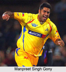 Manpreet Singh Gony, Punjab Cricket Player