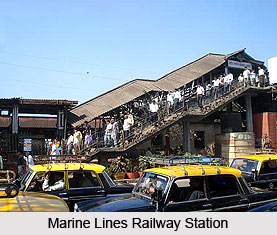Marine Lines Railway Station , Mumbai