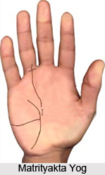 Matrityakta Yog , Palmistry