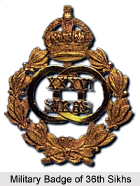 36th Sikhs, Bengal Army