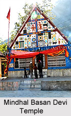 Mindhal Basan Devi Temple, Pangi Valley, Chamba, Himachal Pradesh