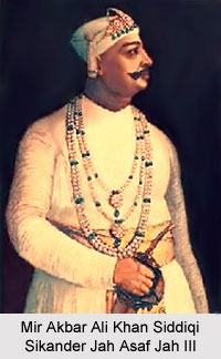 Mir Akbar Ali Khan Sikander Jah Asaf Jah III, Nizam of Hyderabad