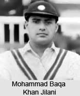 Mohammad Baqa Khan Jilani, Indian Cricket Player