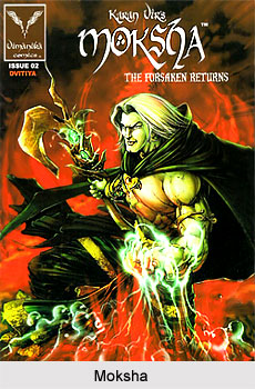 Moksha, Characters in Indian Comics Series