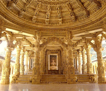 Jaina temple Mount Abu in rajasthan 