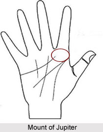 Mount of Jupiter, Palmistry