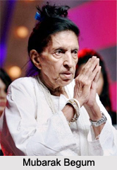 Mubarak Begum, Indian Vocalist