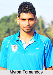 Myron Fernandes, Indian Football Player