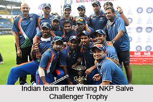 NKP Salve Challenger Trophy, Indian Cricket
