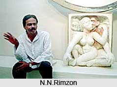 N.N.Rimzon, Indian sculptor