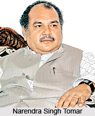 Narendra Singh Tomar, Minister of Steel, Mines, Labour and Employment