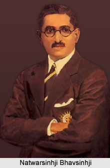 Natwarsinhji Bhavsinhji, Maharaja of Porbandar