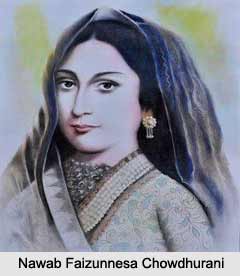 Nawab Faizunnesa Chowdhurani , Social Welfare Activist