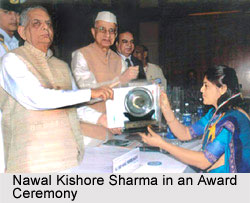 Nawal Kishore Sharma in an Award Ceremony