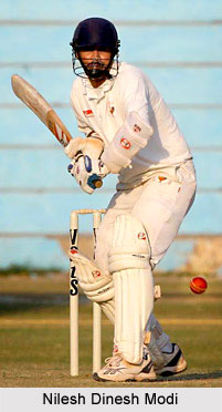 Nilesh Dinesh Modi, Gujarat Cricket Player