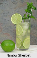 Nimbu Sherbet, Indian Sherbet
