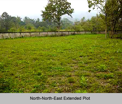 North-North-East Extended Plot, Vastu Shastra