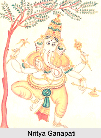 Nritya Ganapati, Form of Lord Ganesha
