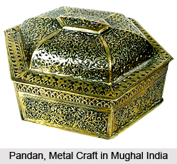 Pandan, Metal Craft in Mughal India