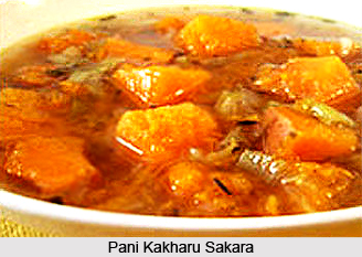 Pani Kakharu Sakara, Oriya Recipe