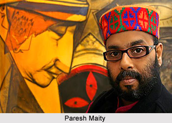 Paresh Maity, Indian Painter