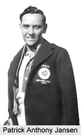 Patrick Anthony Jansen, Indian Hockey Player