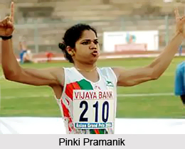 Pinki Pramanik, Indian Athlete